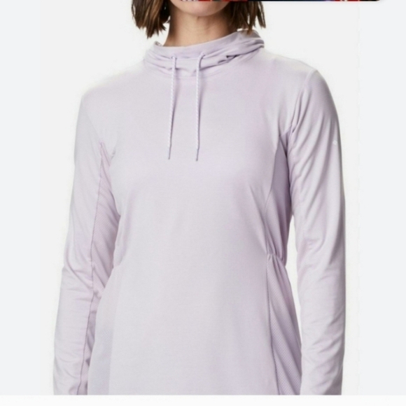 Columbia Women's Piney Ridege Long Sleeve Omni Wick Purple Top Size Small - Picture 2 of 5